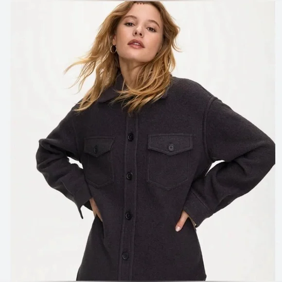 Rare Aritzia The Ganna™™ Shirt Jacket/Wilfred Free - Picture 4 of 13